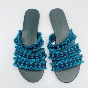 Rothys Fringe Triple Band Sandals